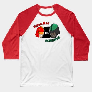 Turbo Man Showdown Baseball T-Shirt